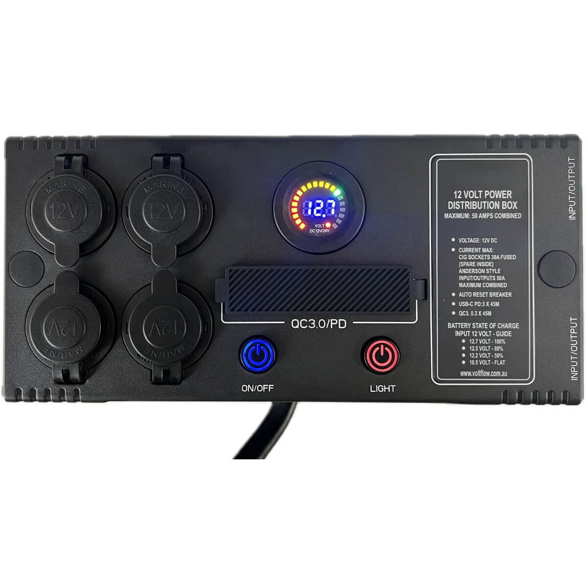 Power Extension Box 12V 50 AMP