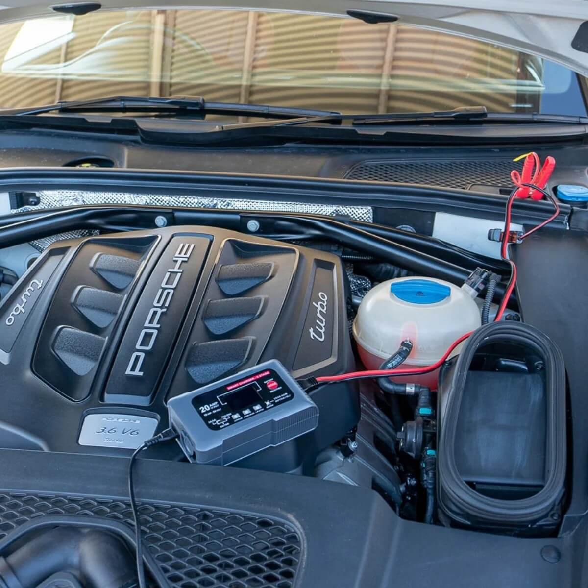 20A Smart Battery Charger & Maintainer 12V/24V, 9-Stage, Lithium Capable, Multi-Amp, Fan Cooled with Repair Mode