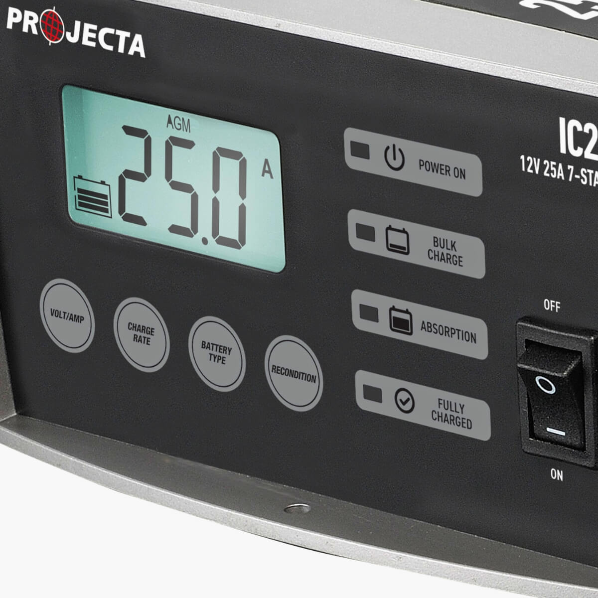 Projecta Intelli-Charge 24V 7 Stage Automatic 8 AMP Battery Charger