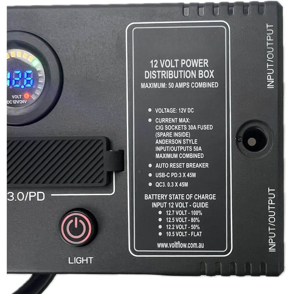 Power Extension Box 12V 50 AMP