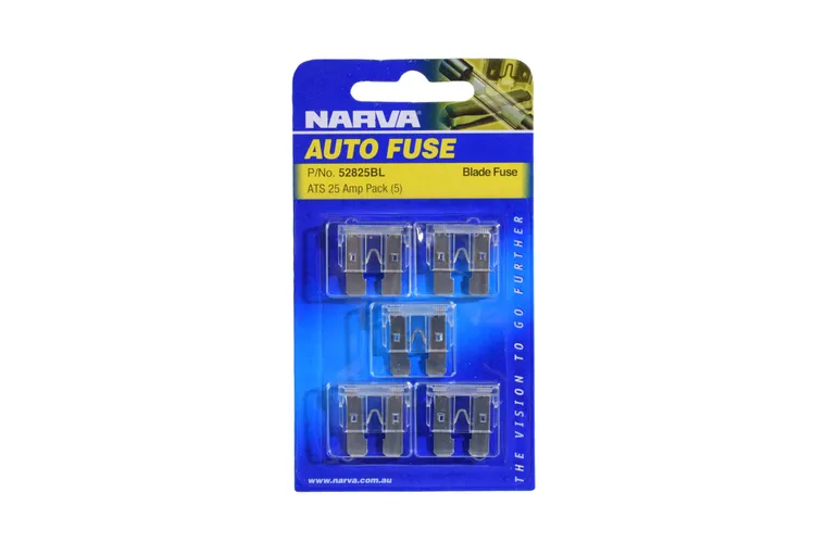 Narva 25 Amp White Standard ATS Blade Fuses
