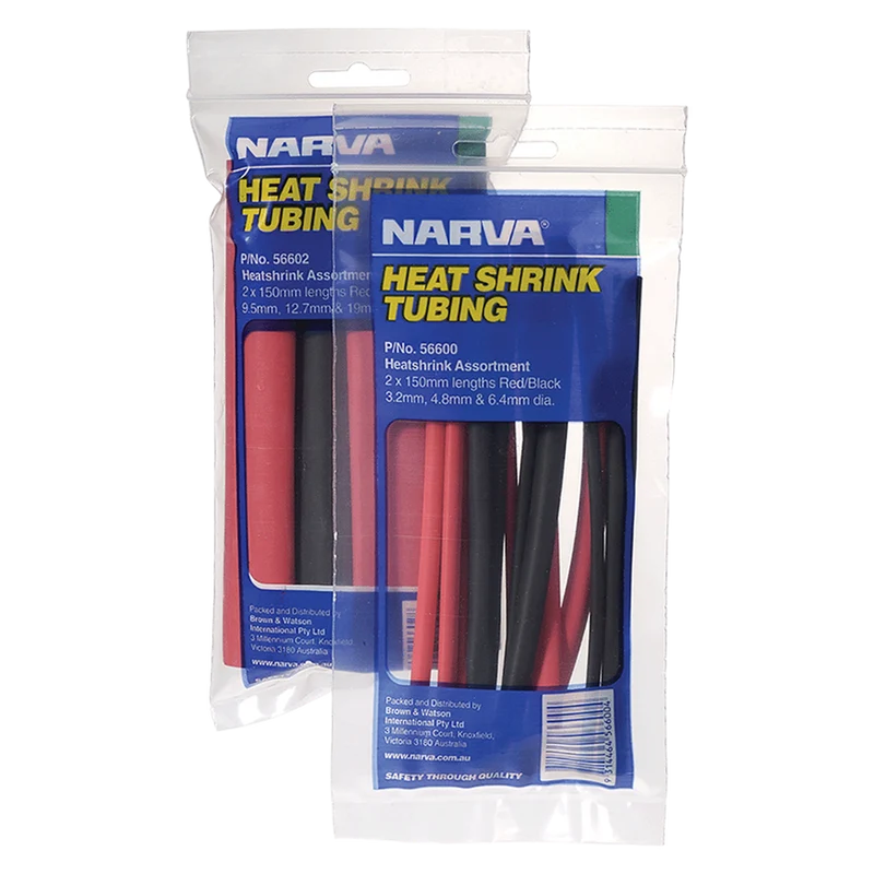Narva Heatshrink Tubing Assortment 3.2mm - 6.4mm