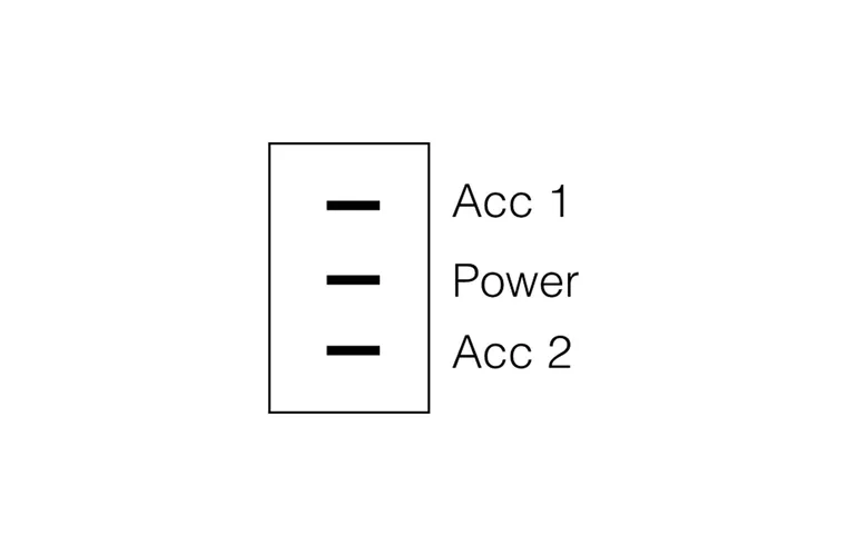 Narva On/Off/On Toggle Switch
