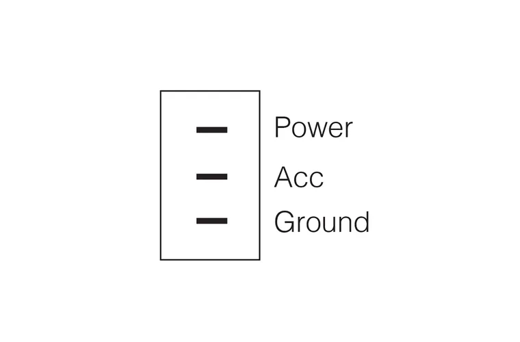 Narva Illuminated Off/On Toggle Switch Amber