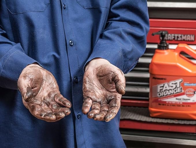 Fast Orange Hand Cleaner Pumice Grit 443ml