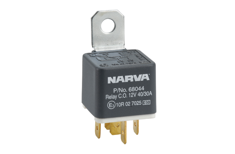 Narva 12V 40A/30A Change-Over 5 Pin Relay With Resistor