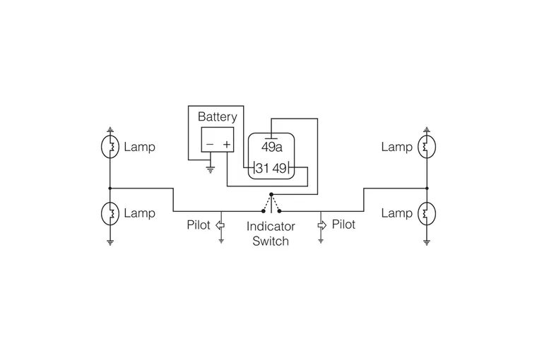 Narva 12 Volt 3 Pin Electronic Flasher