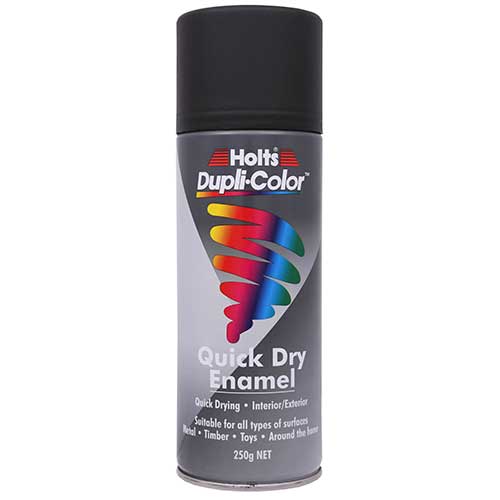 Dupli-Color Quick-Dry Gloss Black 250g