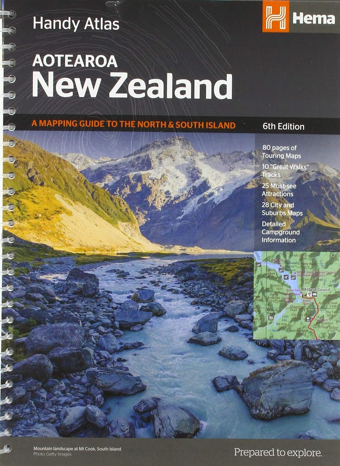 Hema New Zealand Handy Atlas