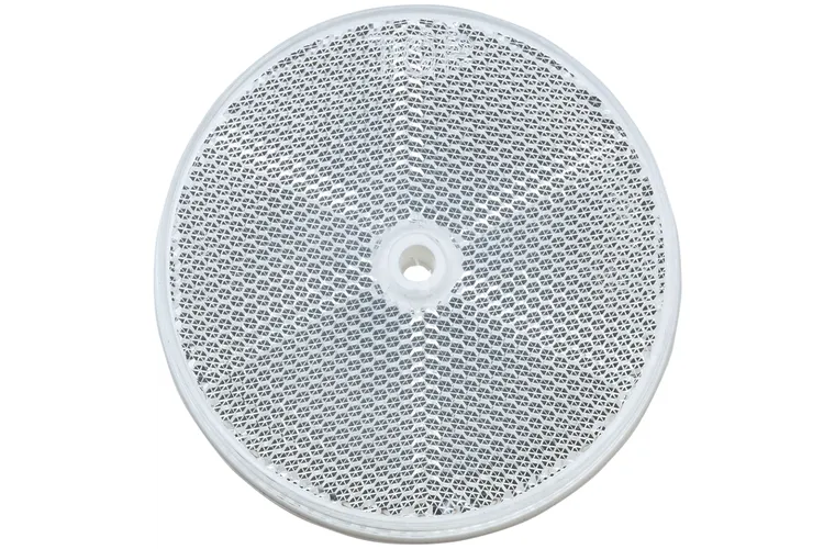 Narva Clear Retro Reflector With Central Fixing Hole