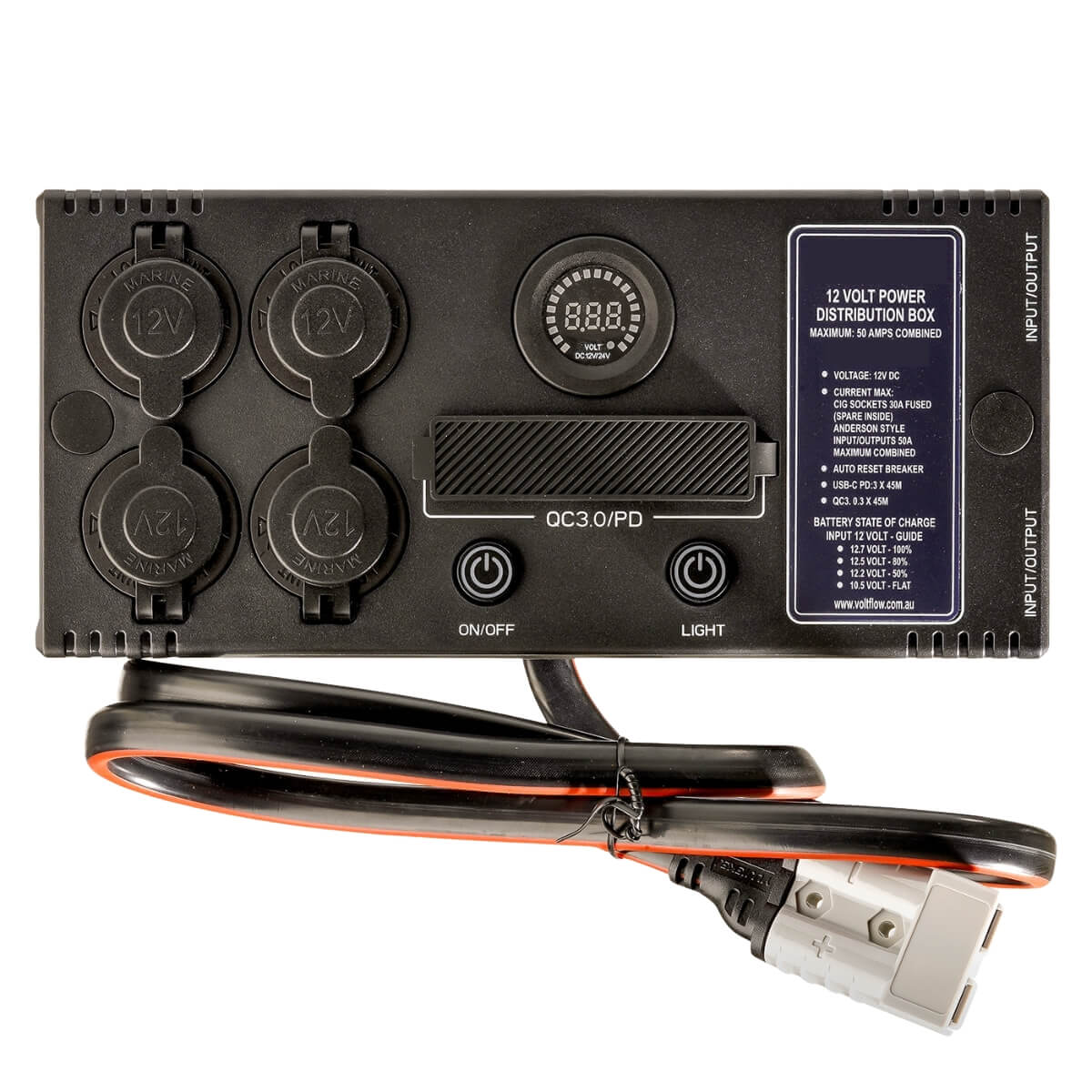 Power Extension Box 12V 50 AMP