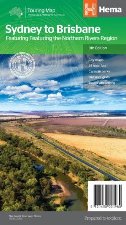 Hema Sydney to Brisbane Map 13th Edition