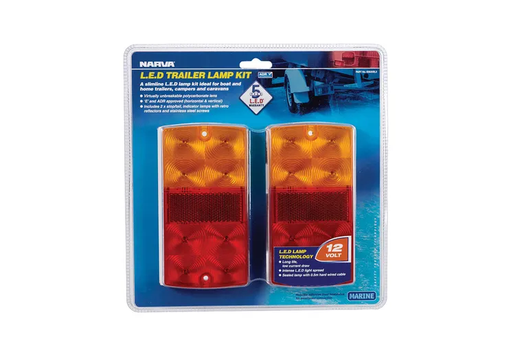 Narva 12 Volt L.E.D Slimeline Trailer Lamp Pack