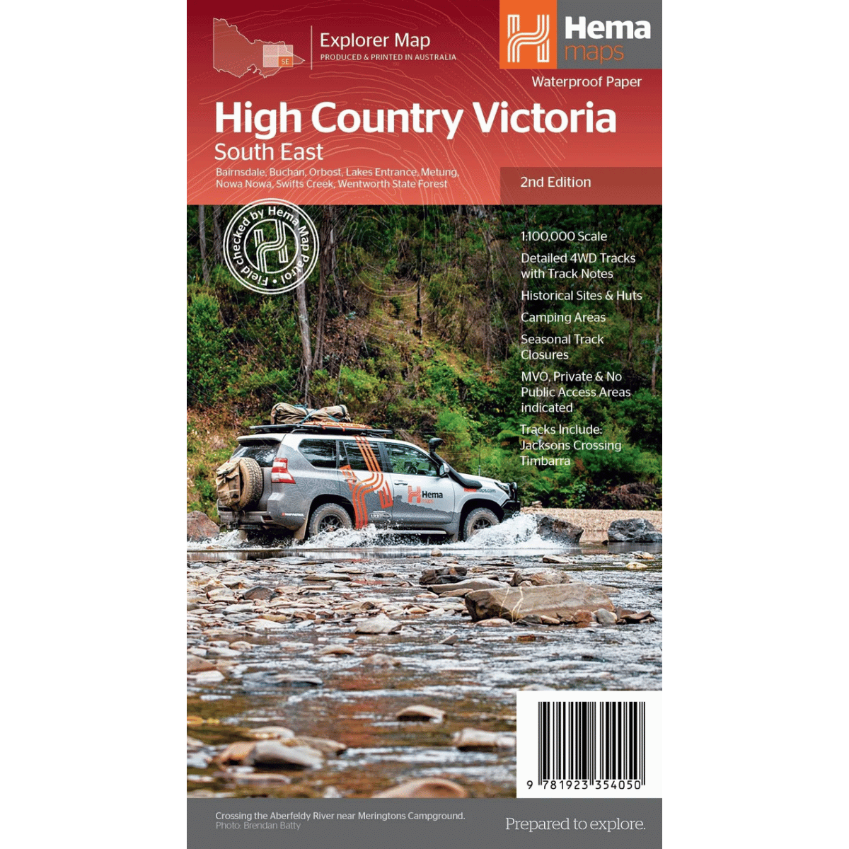 Hema The Victorian High Country 4 Map Pack