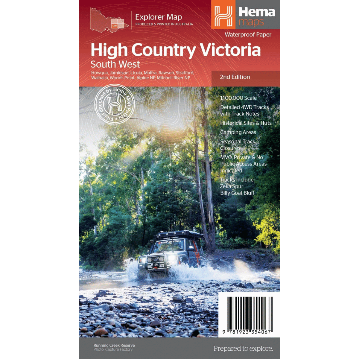 Hema The Victorian High Country 4 Map Pack