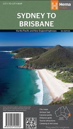 Hema Sydney to Brisbane Map 9th Edition
