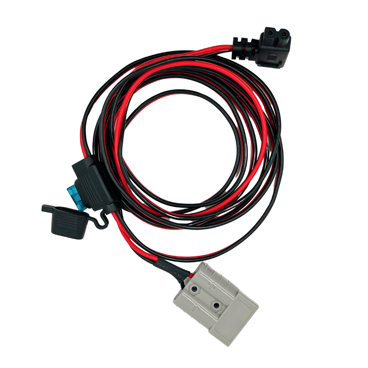 Anderson Style Plug to SnoMaster Fridge Plug Adaptor with Fuse Lead 3m