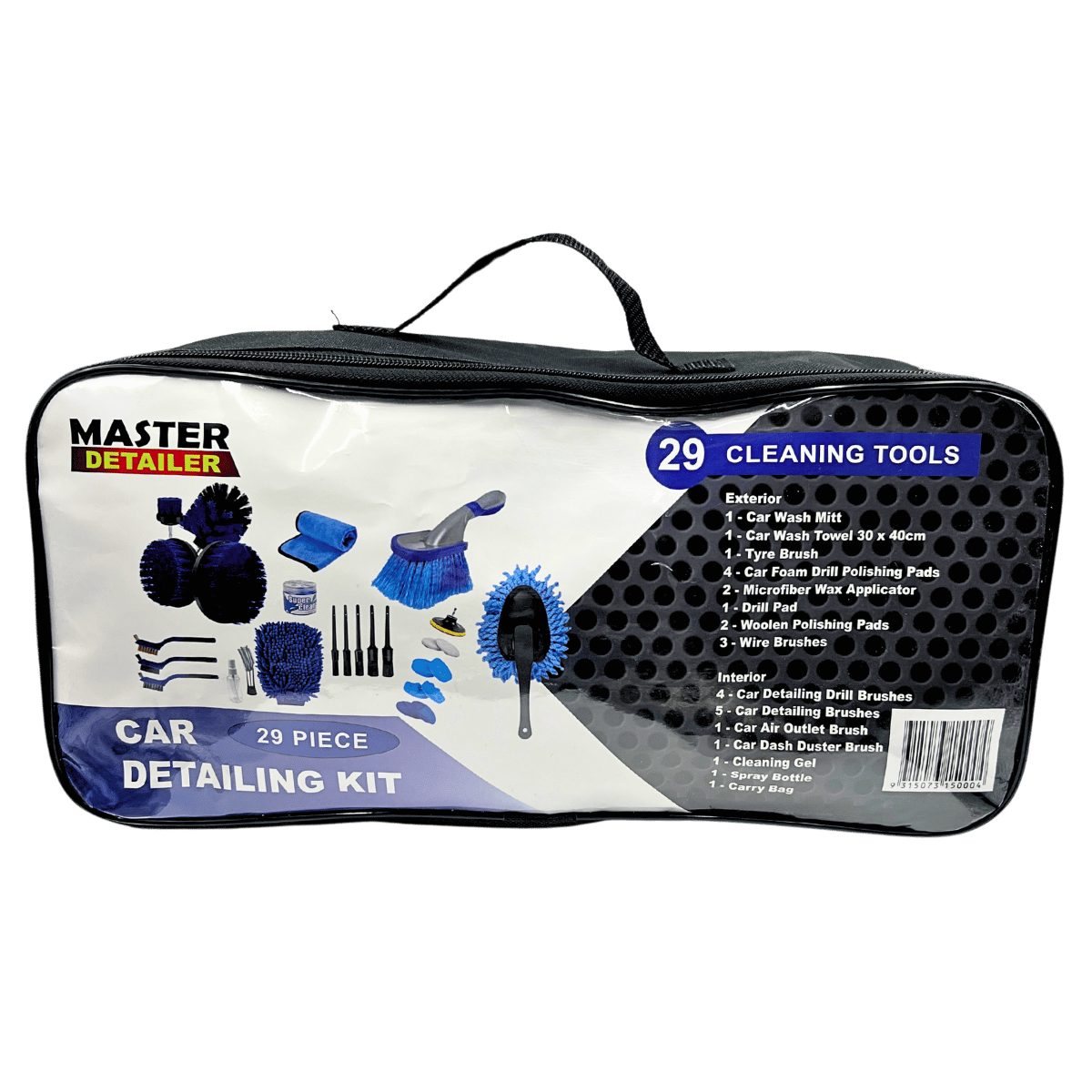 Master Detailer Car Detailing Kit 29 Pce