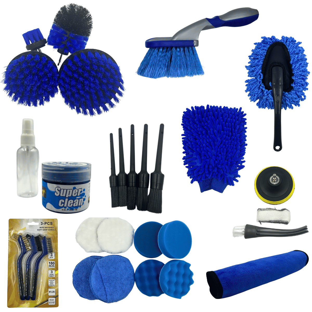 Master Detailer Car Detailing Kit 29 Pce