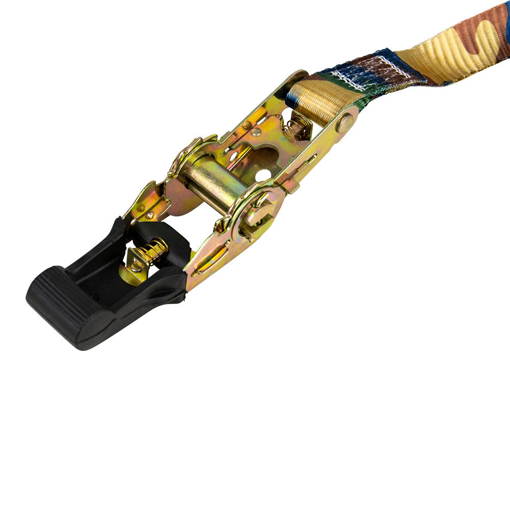 Camo Ratchet Tie Downs Camouflage 25mm x 4m 4 Pack