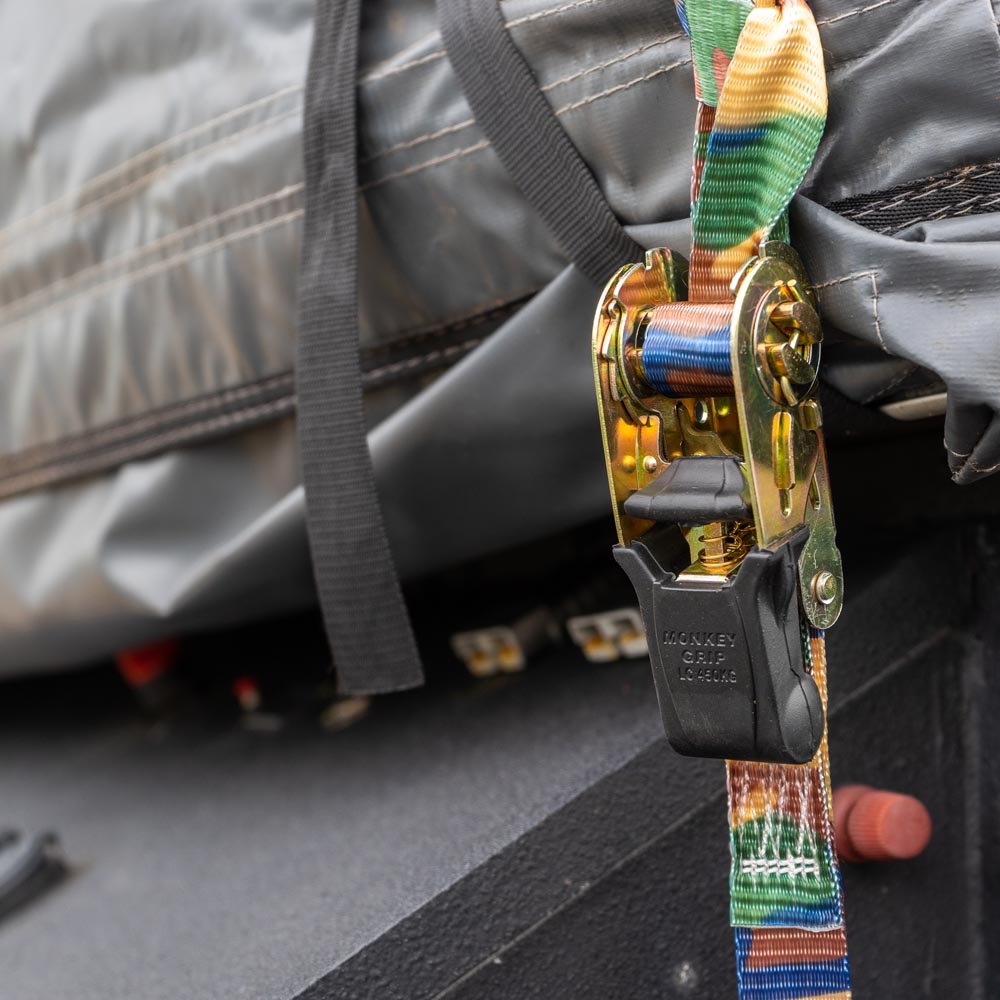 Camo Ratchet Tie Downs Camouflage 25mm x 4m 4 Pack