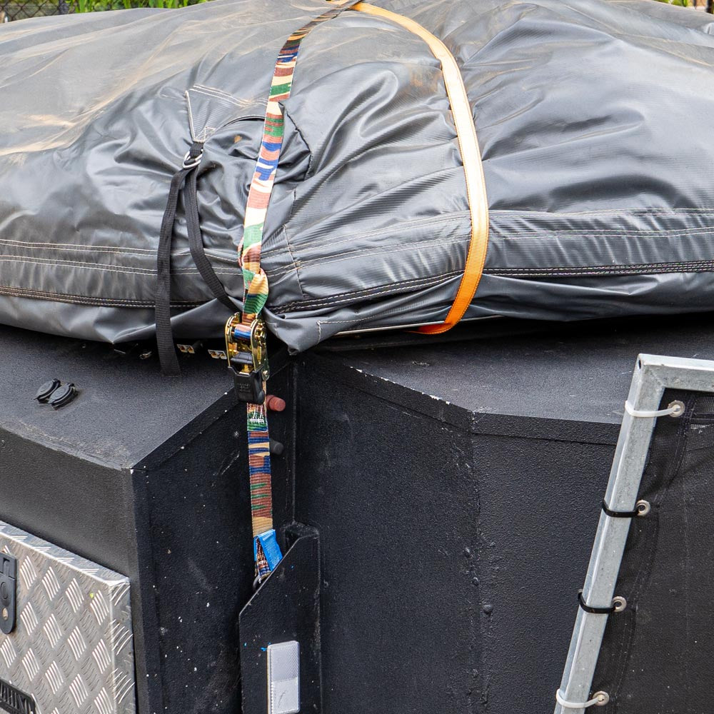 Camo Ratchet Tie Downs Camouflage 25mm x 4m 4 Pack