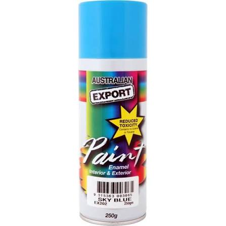 Export Sky Blue Enamel Paint 250gm