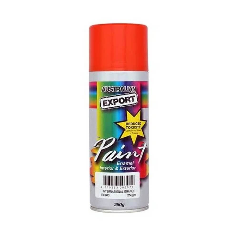Export International Orange Enamel Paint 250gm