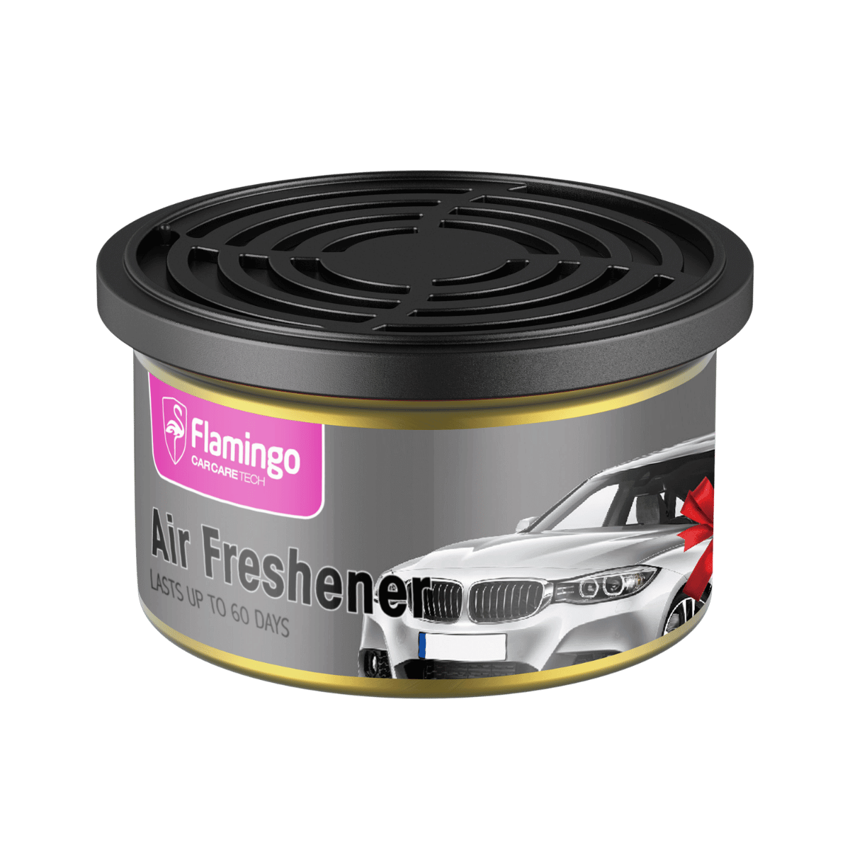 Flamingo Air Freshener Tin Display of 12