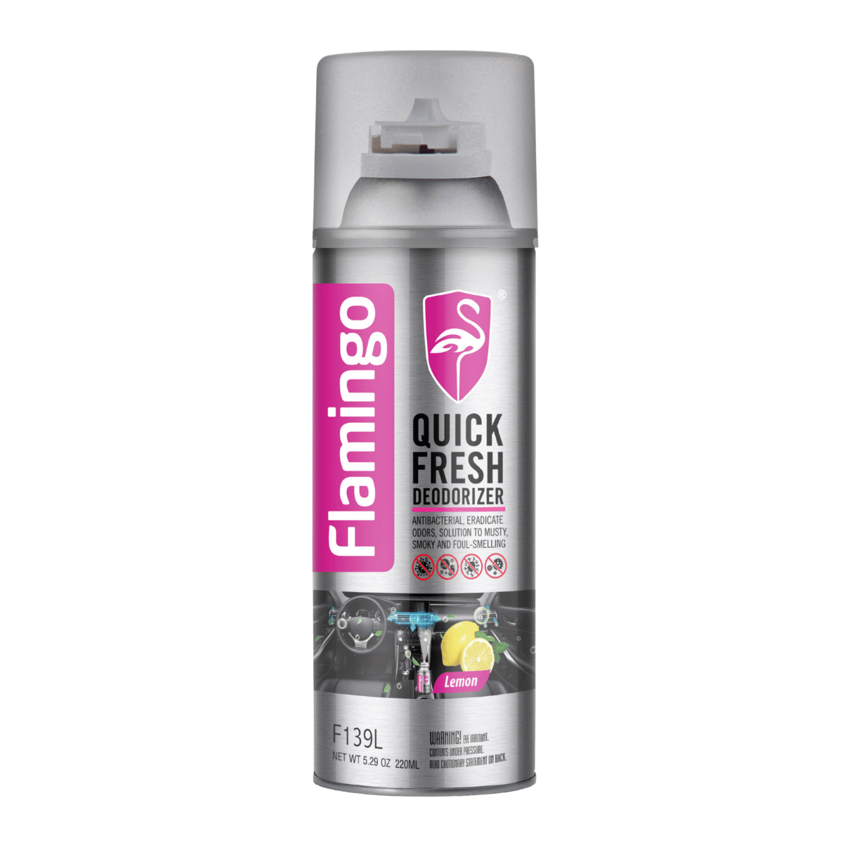 Flamingo Quick Fresh Deodoriser Aerosol 220ml