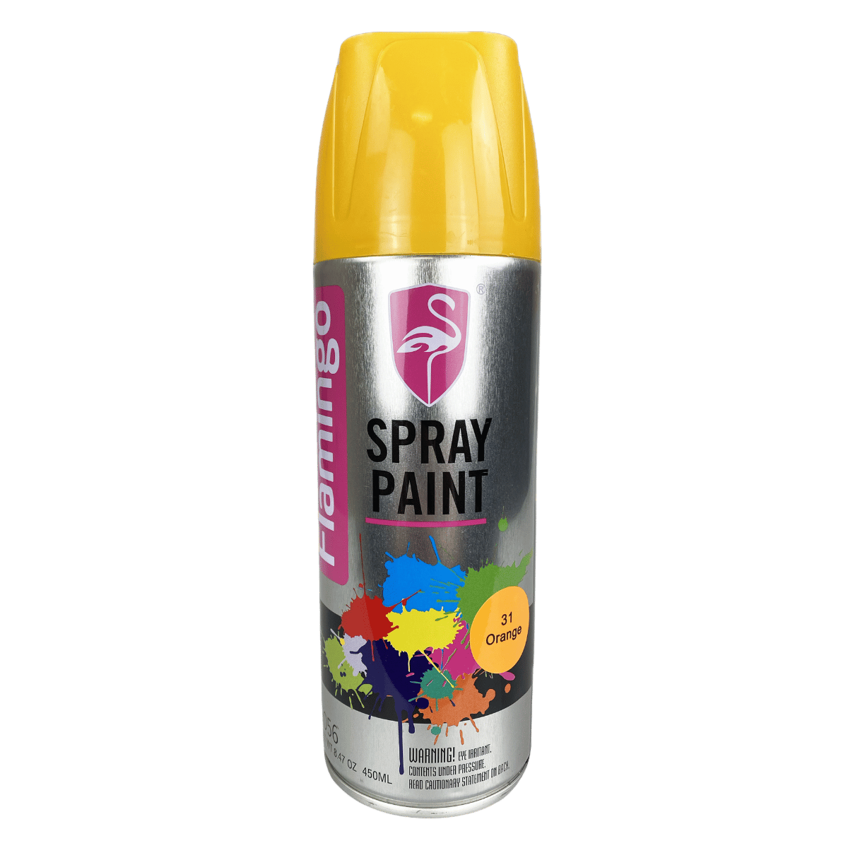 Flamingo Orange Aero Spray Paint 450mL