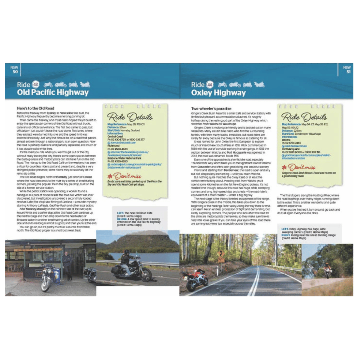 Hema Australia Motorcycle Adventures 200 Top Rides