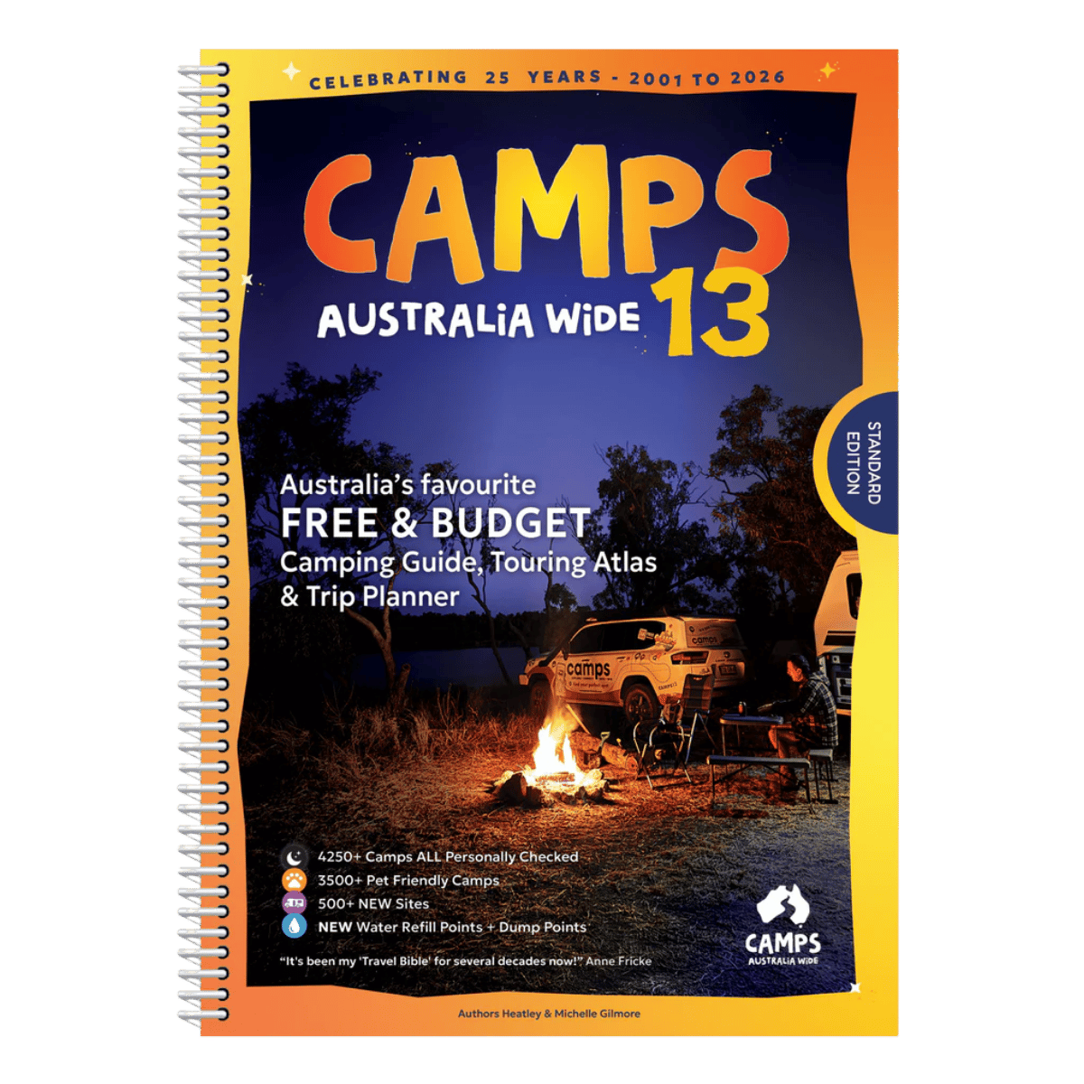 Hema Camps 13 Australia Wide Spiral Book A4