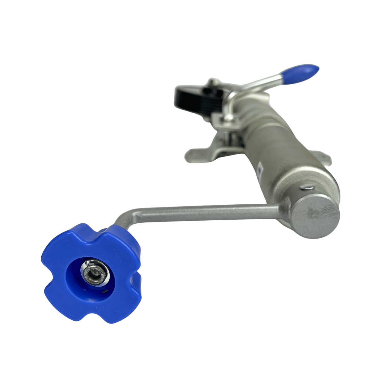 Jockey Wheel with Clamp Solid Rubber Tyre