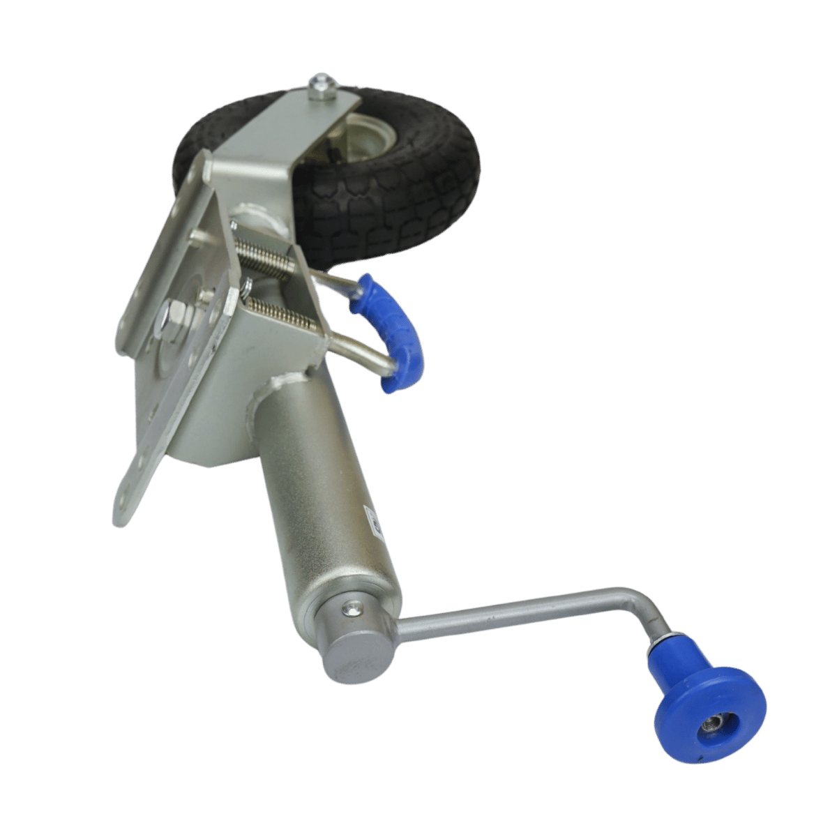 Jockey Wheel Swivel with U Handle Pneumatic Tyre