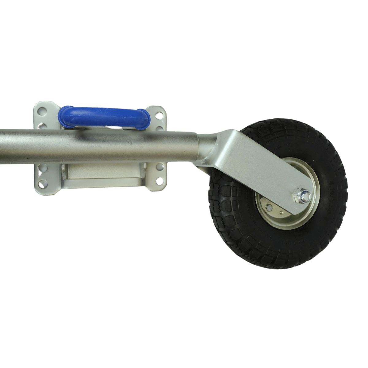 Jockey Wheel Swivel with U Handle Pneumatic Tyre