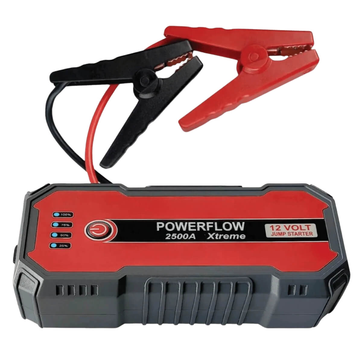 2500A Jump Starter & Power Bank 12V Lithium Capable with USB LED Light