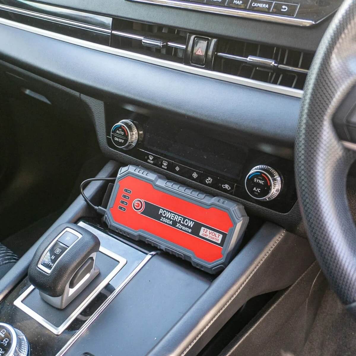 2500A Jump Starter & Power Bank 12V Lithium Capable with USB LED Light