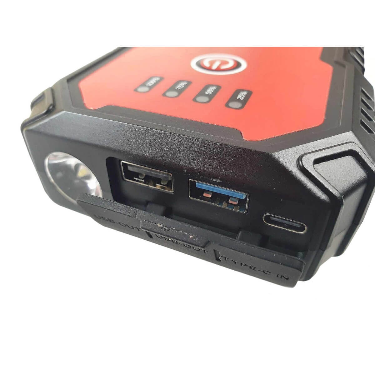 2500A Jump Starter & Power Bank 12V Lithium Capable with USB LED Light