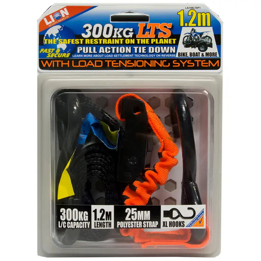 Lion LTS Pull Tie Down 1.2M 300kg