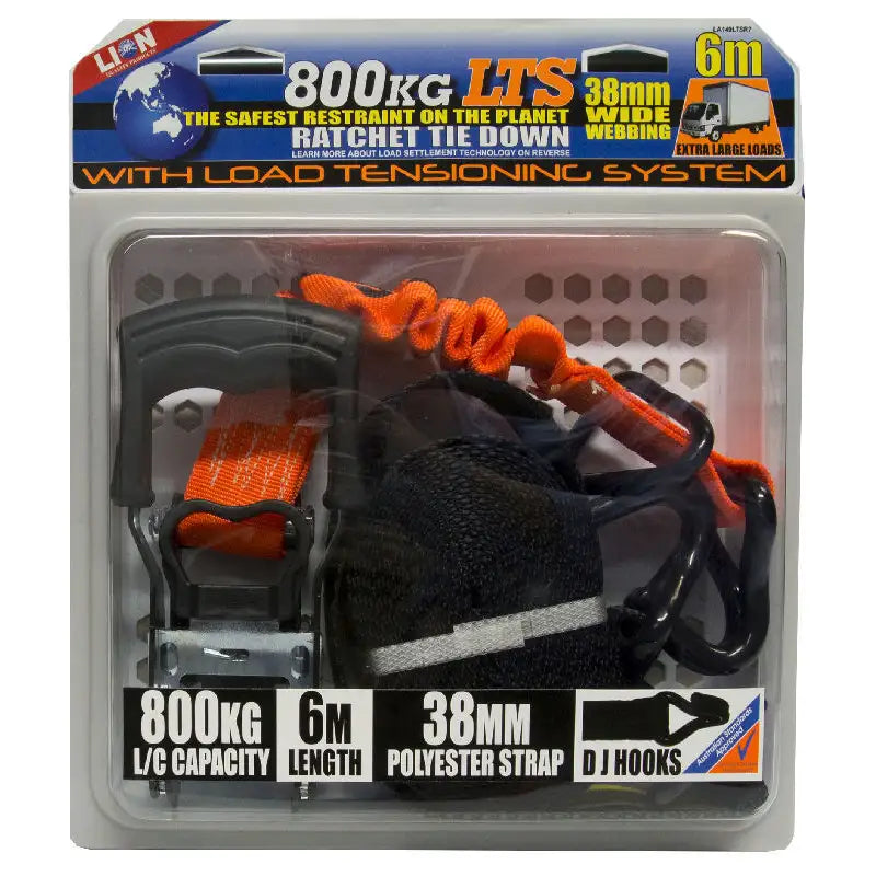 Lion Ratchet Tie down 8M 800kg