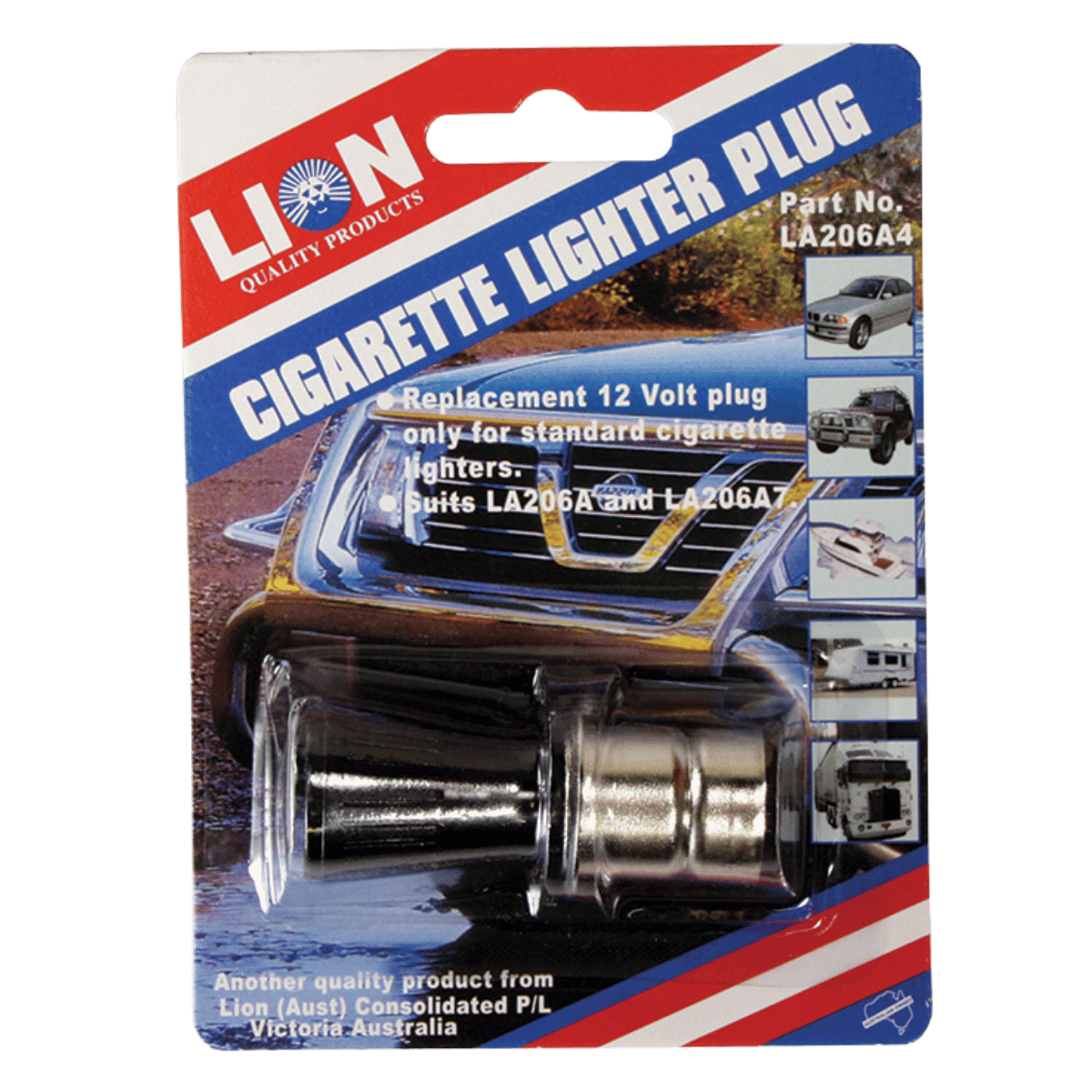 Lion Cigarette Lighter Plug