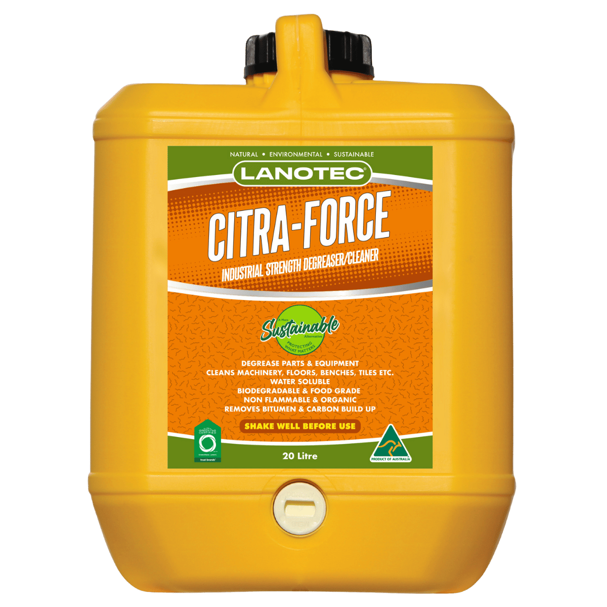 Lanotec Citra-Force Cleaner & Degreaser 20L