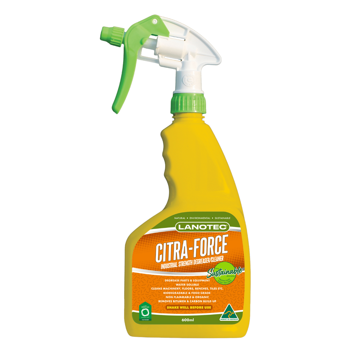 Lanotec Citra-Force Cleaner & Degreaser 750mL