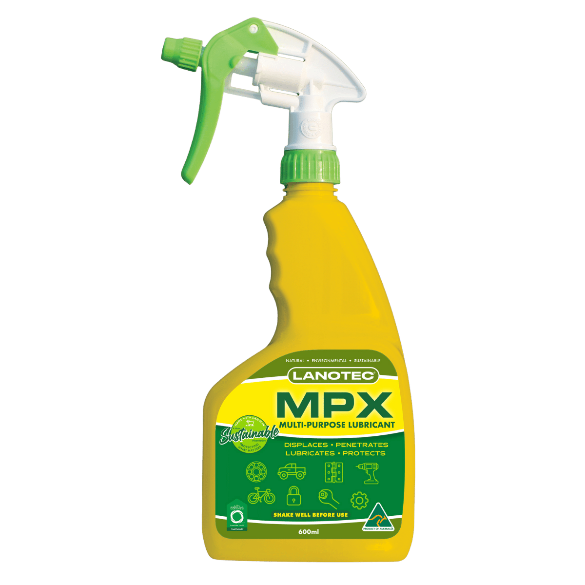 Lanotec Multi-Purpose Lubricant & Penetrant MPX Spray 600mL