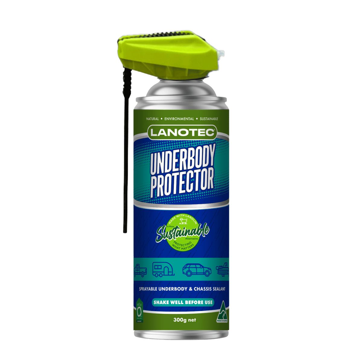 Lanotec Underbody & Chassis Protector Aerosol 300g