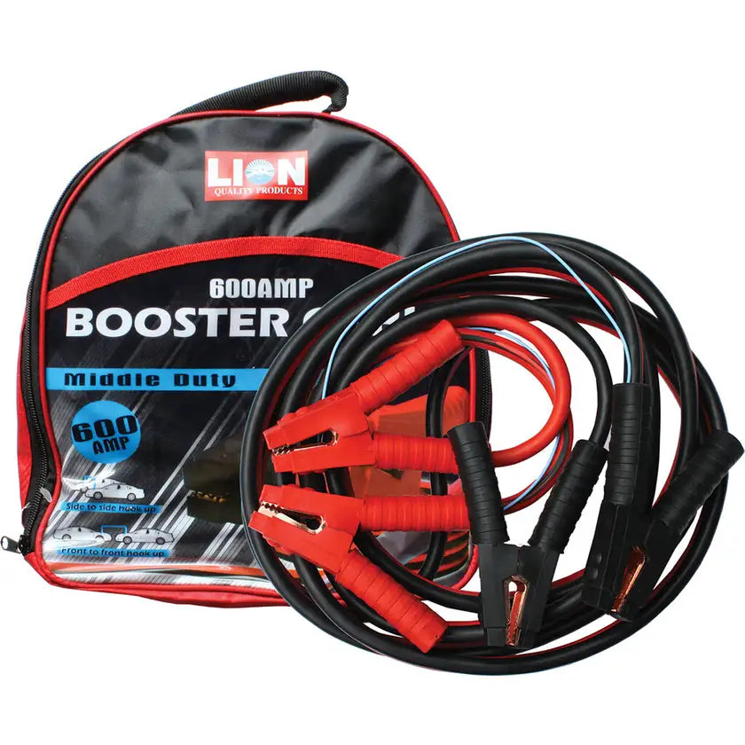 Lion Jumper Leads 600 AMP Heavy Duty
