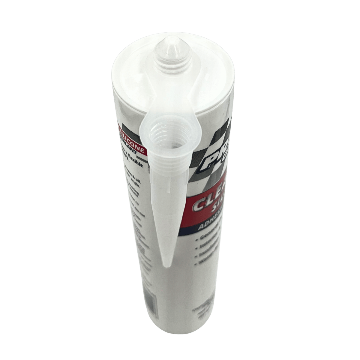 Prime Guard Clear RTV Silicone Adhesive Sealant 328ml