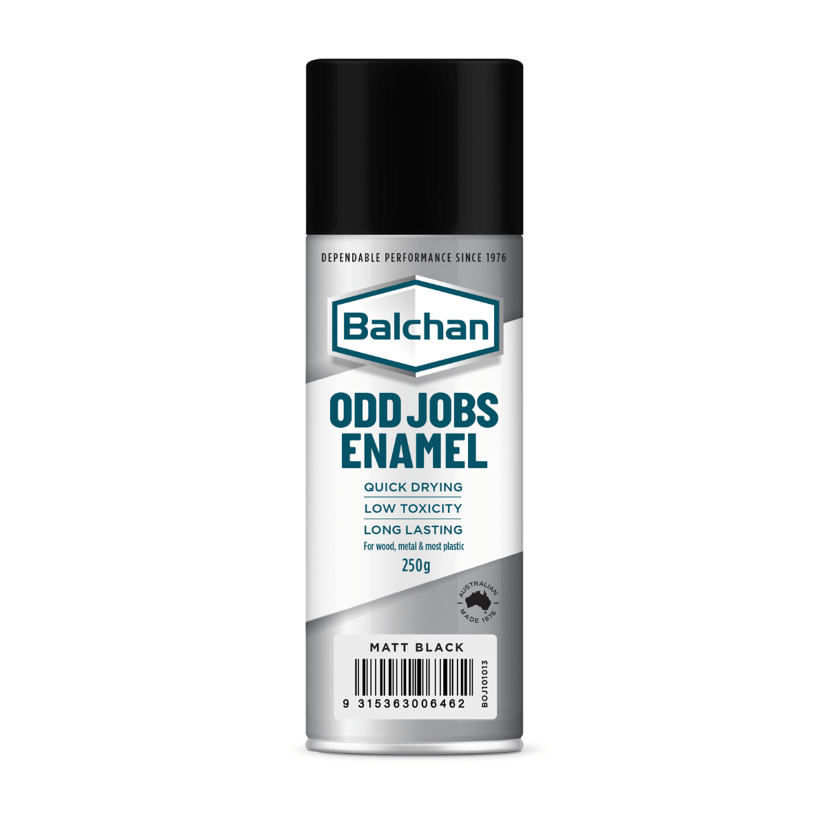 Odd Jobs Quick Drying Enamel Paint Matt Black