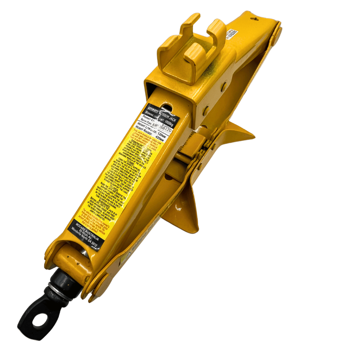 Scissor Jack With Handle 1000kg Rated